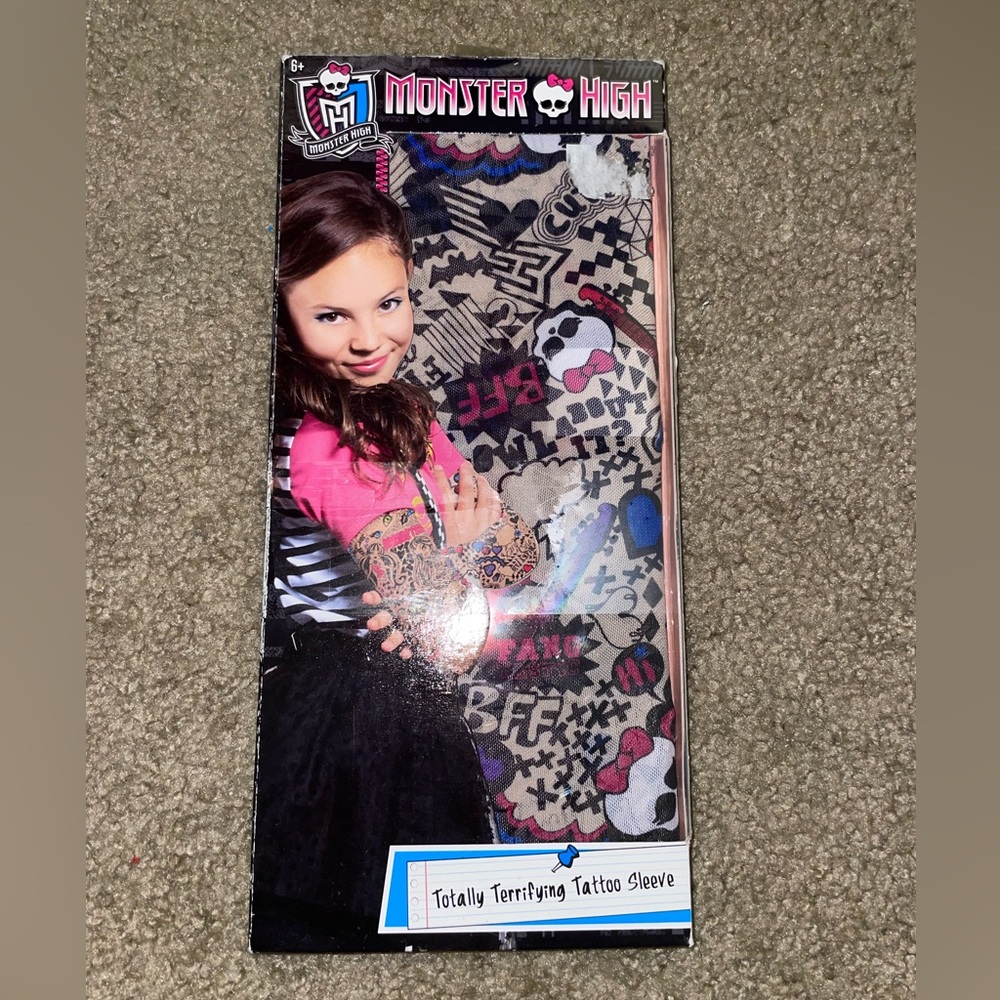 Monster High Faux Tattoo Sleves